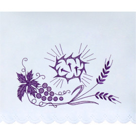 Altar Tablecloth purple embroidery (15)