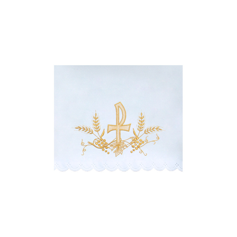 Altar Tablecloth P - golden embroidery (34) - Best Catholic Shop