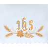 Altar Tablecloth IHS - golden embroidery (40) - Image 1