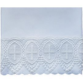 Altar Tablecloth decorative guipure cross (44)