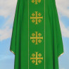 Chasuble of Jerusalem Crosses with computerized embroidered belt (653) - Image 4