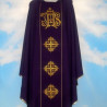 IHS chasuble with computer-embroidered belt (620) - Image 4