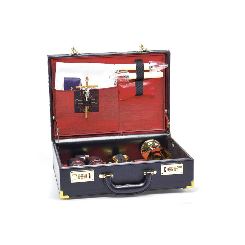 Travel set for priest - celebrant's suitcase (10) - Best Catholic Shop