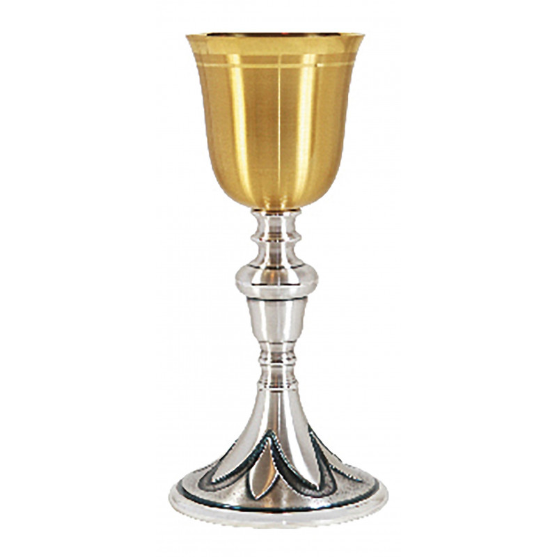 Maltese chalice in modern style 21 cm (08) - Best Catholic Shop