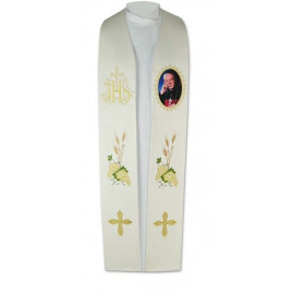 Embroidered stole Cardinal Stefan Wyszyński (2)