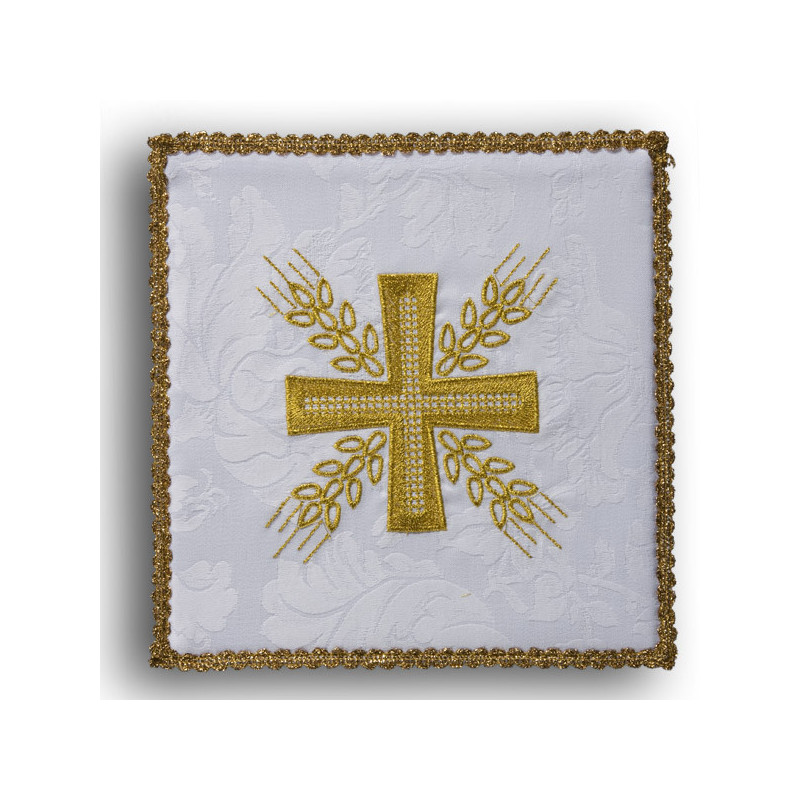 Chalice pall cross white (8) - Best Catholic Shop