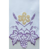 Embroidered altar tablecloth - Eucharistic pattern (199) - Image 2