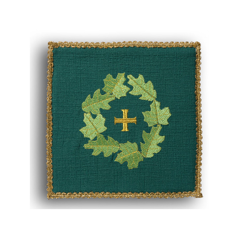 Chalice pall cross green (14) - Best Catholic Shop