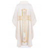Embroidered chasuble Jesus on the cross - ecru (190) - Image 2