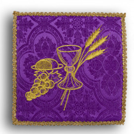 Chalice pall violet "chalice and grapes" (24)