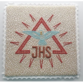 Pall ecru, golden patterns - Holy Spirit