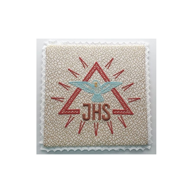 Pall ecru, golden patterns - Holy Spirit - Best Catholic Shop
