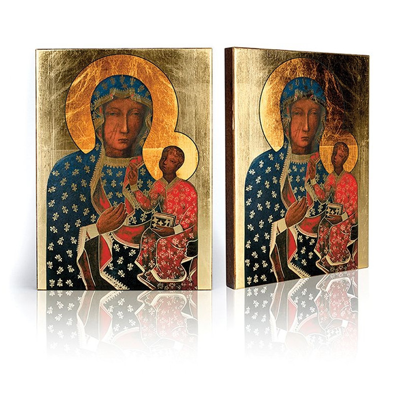 Icon of Our Lady of Czestochowa Wandering - Best Catholic Shop