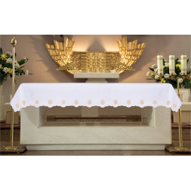 Embroidered tablecloth IHS pattern (158)