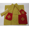 Roman chasuble red Heart of Jesus (61) - Image 3