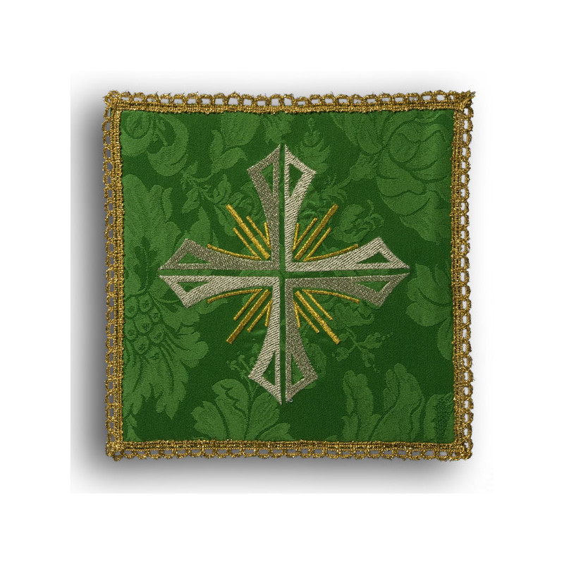 Chalice pall cross green (38) - Best Catholic Shop