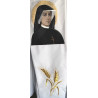 Embroidered stole of Merciful Jesus, Saint Faustina - Image 4
