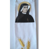 Embroidered stole of Merciful Jesus, Saint Faustina - Image 5