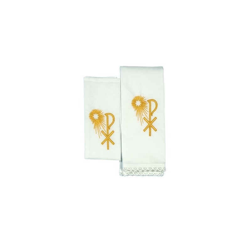 Chalice Linen Sets - gold PX (5) - Best Catholic Shop