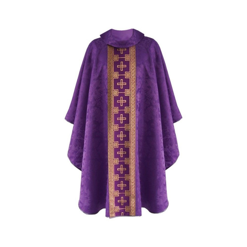 Gothic chasuble woven columns (32) - Best Catholic Shop