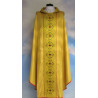 Gold chasuble with beautiful embroidered belt + stones (3) - Image 1