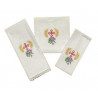 Chalice Linen Sets - embroidered cross and ears of grain (20) - Image 1
