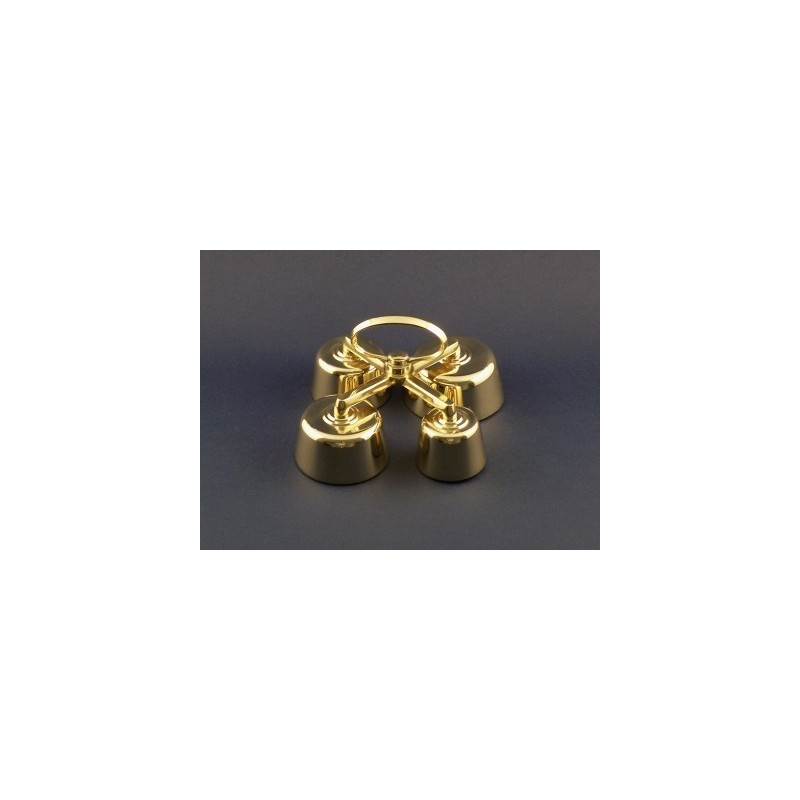 Altar Bells - polished brass - 4 tons (5) - Best Catholic Shop