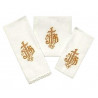 Chalice Linen Sets - gold IHS (25) - Image 1