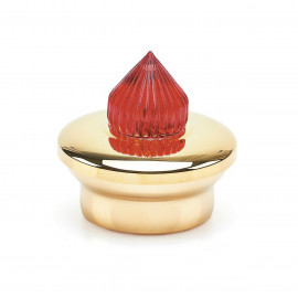 Battery operated cone lamp