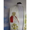 Embroidered stole John Paul II and Our Lady of Czestochowa - Image 2