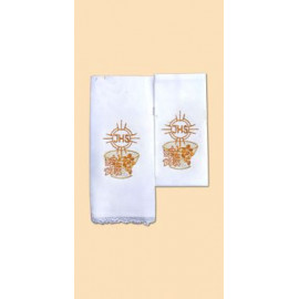 Chalice Linen Sets - gold IHS  (26)