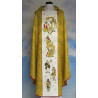 Chasuble rosette gold Christmas - Holy Family (4) - Image 1