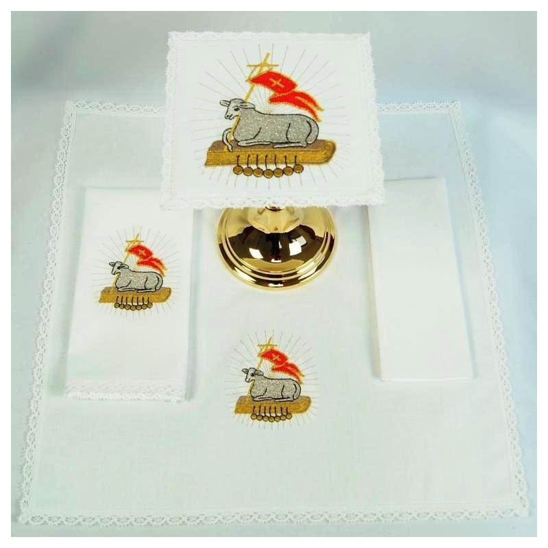 Chalice Linen Sets - Lamb (35) - Best Catholic Shop