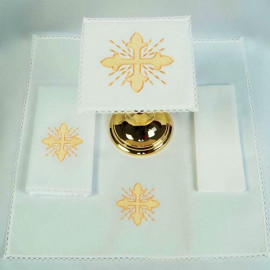 Chalice Linen Sets - gold cross (39)
