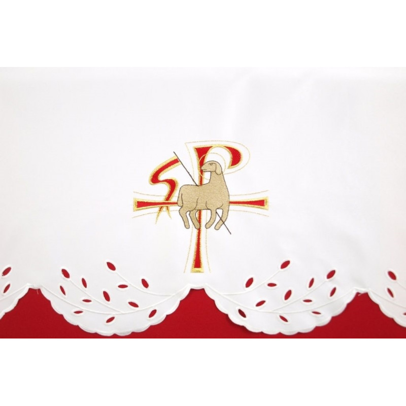 Embroidered altar cloth – Easter pattern (69) - Best Catholic Shop