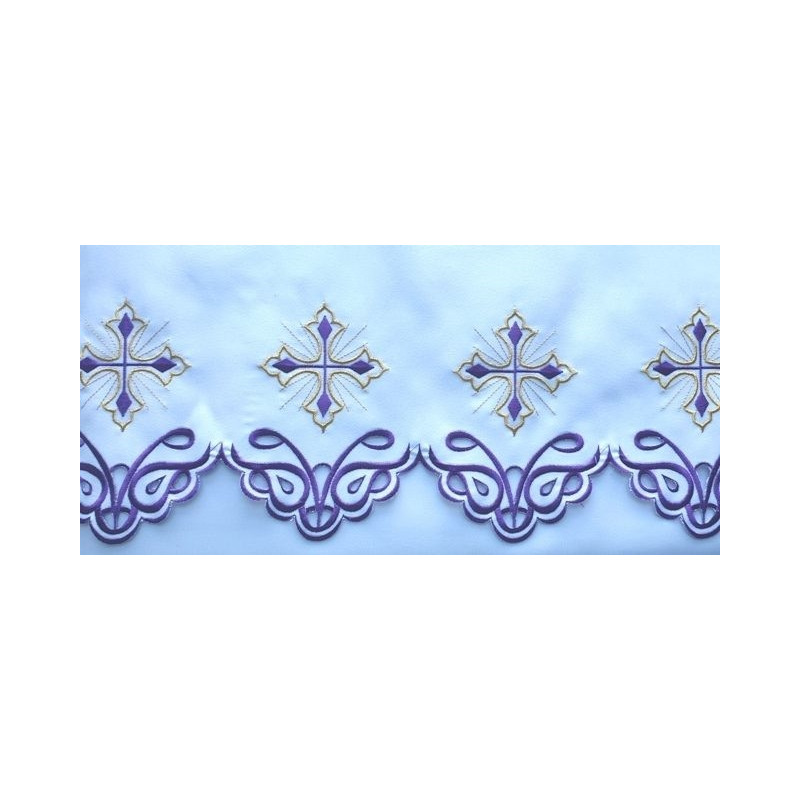 Embroidered altar cloth - Cross (67) - Best Catholic Shop