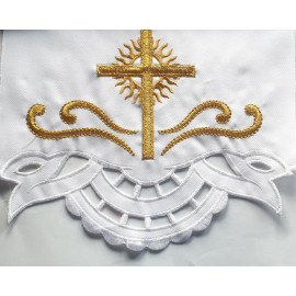Embroidered altar cloth - Eucharistic design (116)