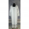 Traditional priest alb with pleats + guipure (11) - Image 2