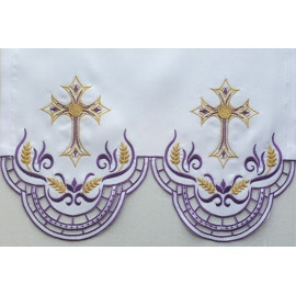 Embroidered altar cloth - Eucharistic design (206)
