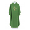 Embroidered chasuble Cross + ears - liturgical colors (42) - Image 1
