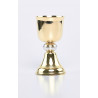 Mini gilded chalice - 11 cm (3) - Image 1