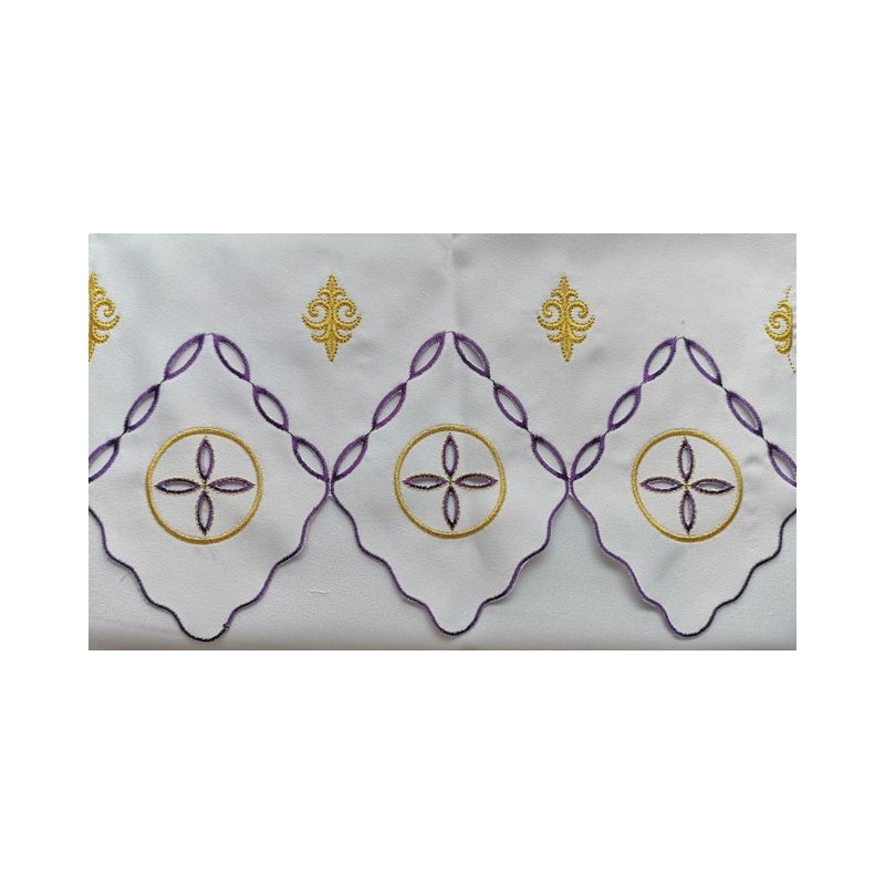 Embroidered altar cloth - Eucharistic design (212) - Best Catholic Shop