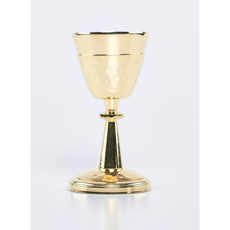 Mini gilded chalice - 13 cm (4) - Best Catholic Shop