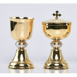 Mini chalice set + ciborium (6)