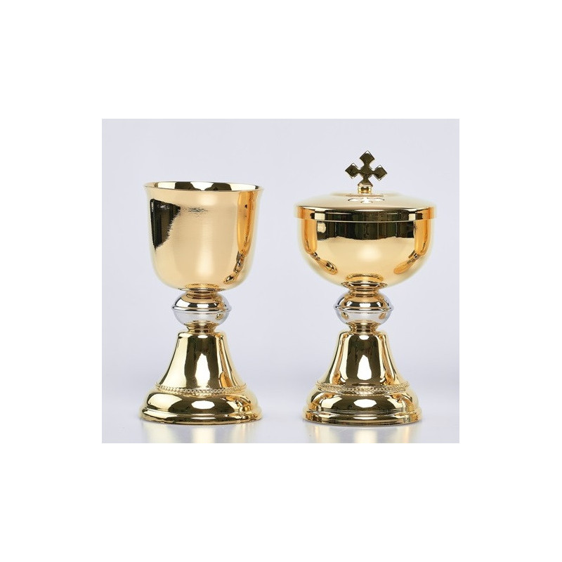 Mini chalice set + ciborium (6) - Best Catholic Shop