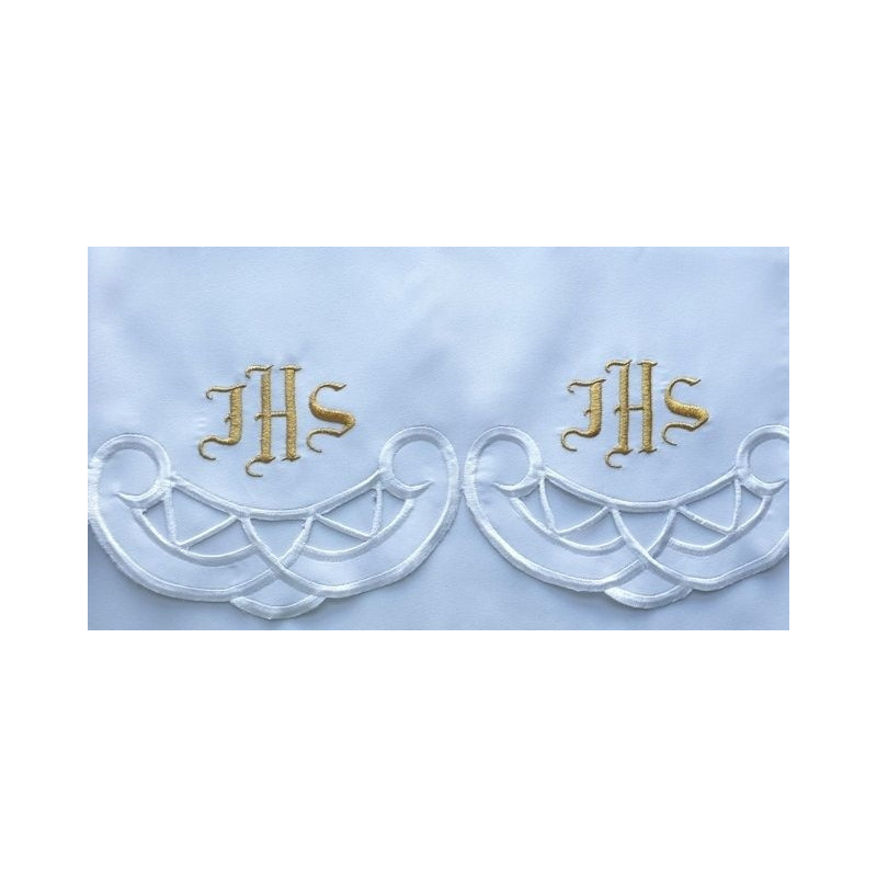 Embroidered altar cloth - Eucharistic design (144) - Best Catholic Shop