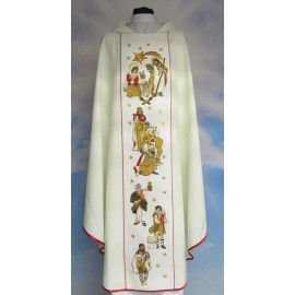 Christmas chasuble - Holy Family (2)
