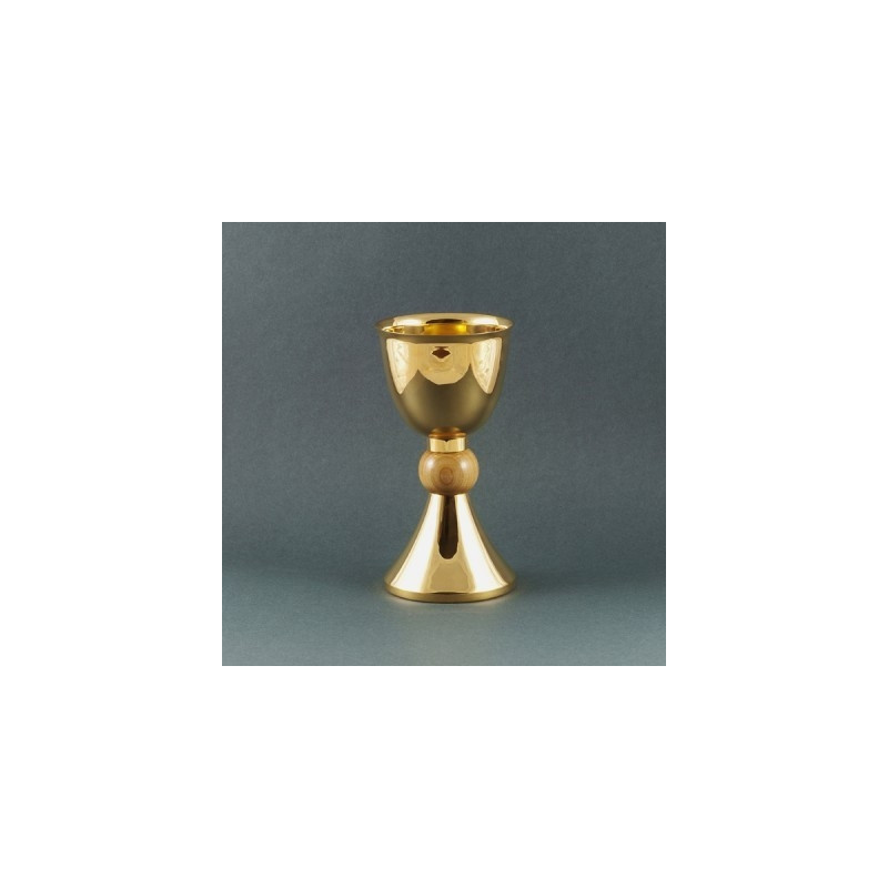 Gilded tourist cup - 16 cm (16) - Best Catholic Shop