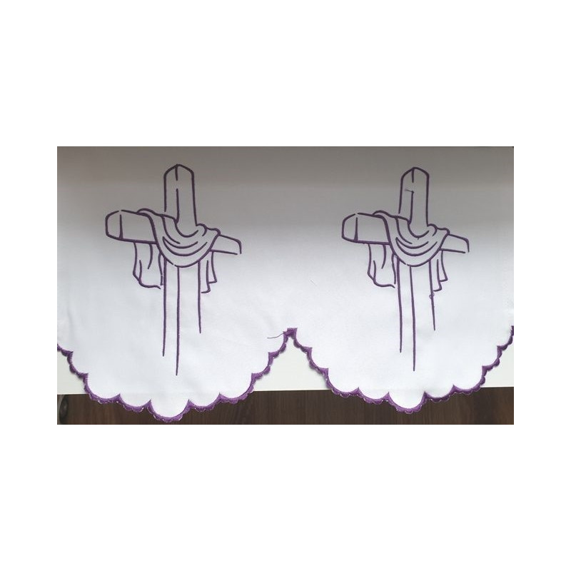 Embroidered altar cloth - Eucharistic design (217) - Best Catholic Shop