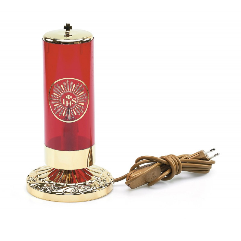 Electric standing eternal lamp - 27 cm (10.6 inches) - Best Catholic Shop